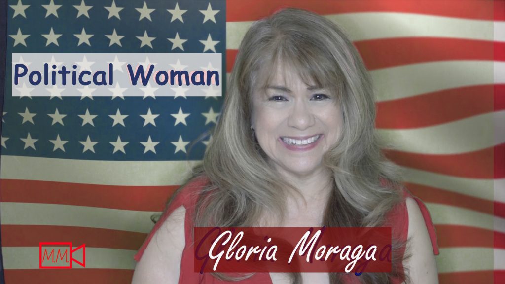 I'm a Political Woman and I Vote graphic