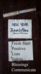 New Year Resolutions