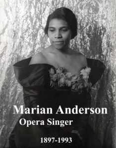 Marian Anderson, Opera Singer.