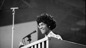 Shirley Chisholm was the first African American woman elected to Congress. 