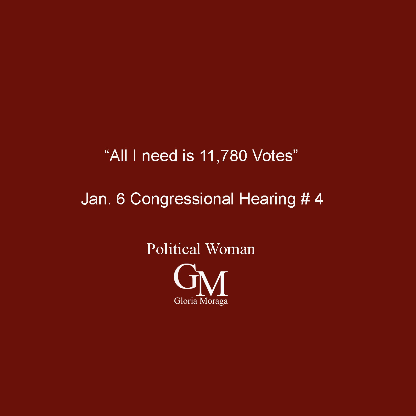 #4 “11,780 Votes” - Hearing #4
