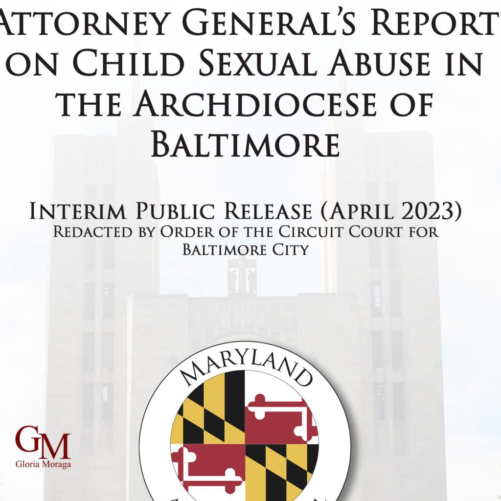 Attorney General's Report on Chiild Sexual Abuse in the Archdiocese of Baltimore