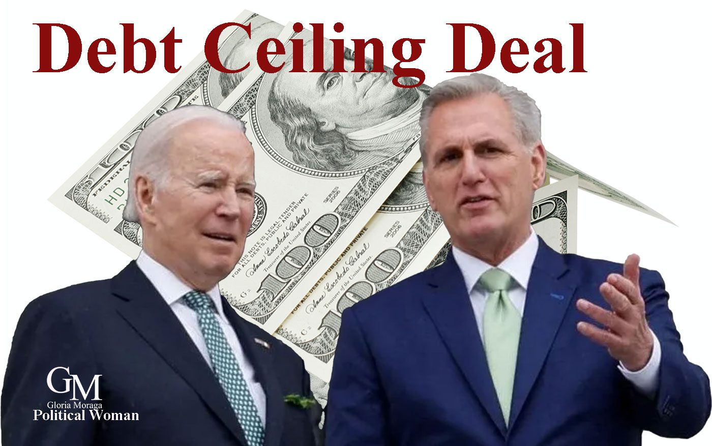 The Debt Ceiling Deal. Photo of Biden and Mccarthy