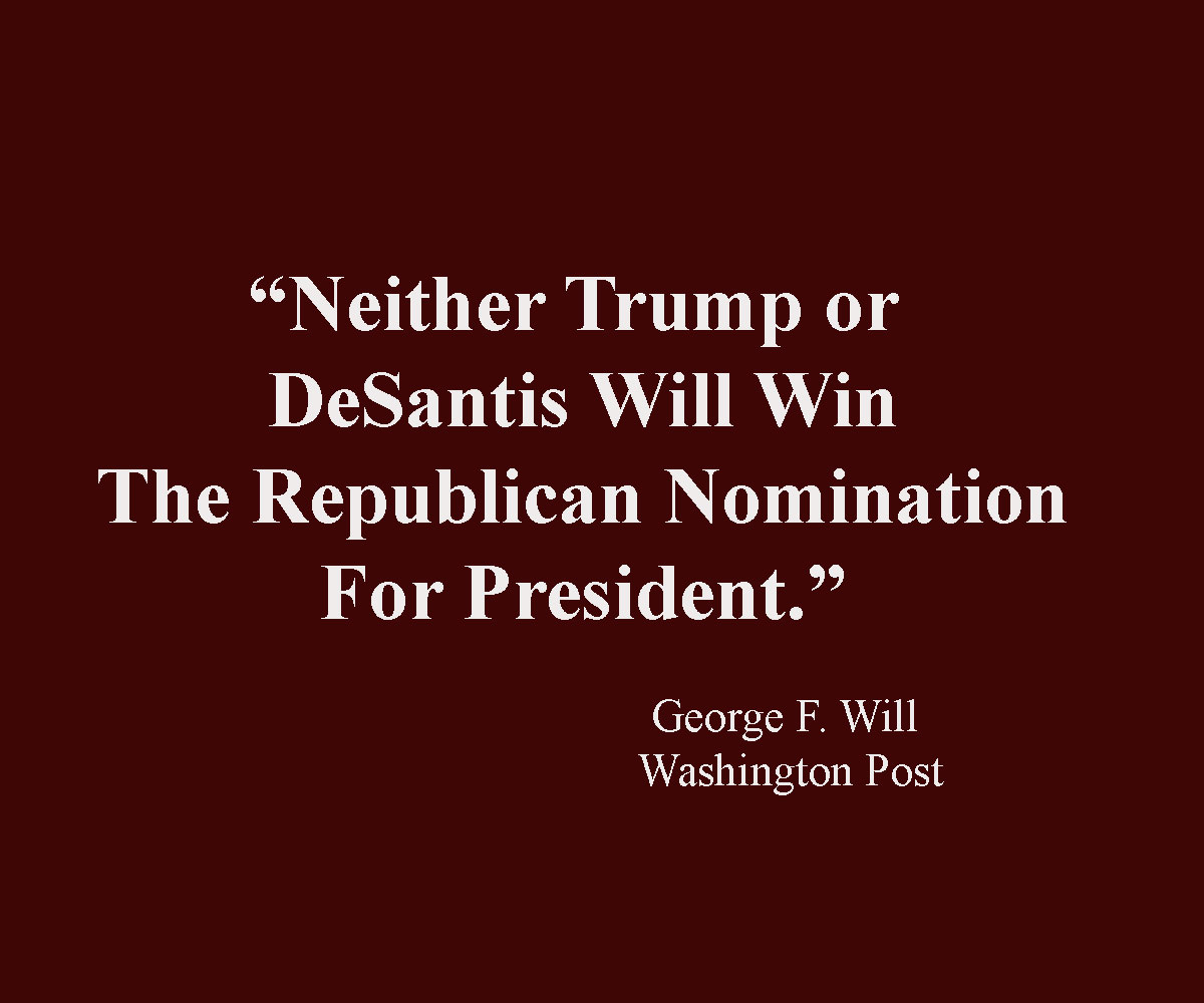 Neither Trump Nor DeSantis 